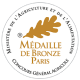 Médaille de bronze - Paris