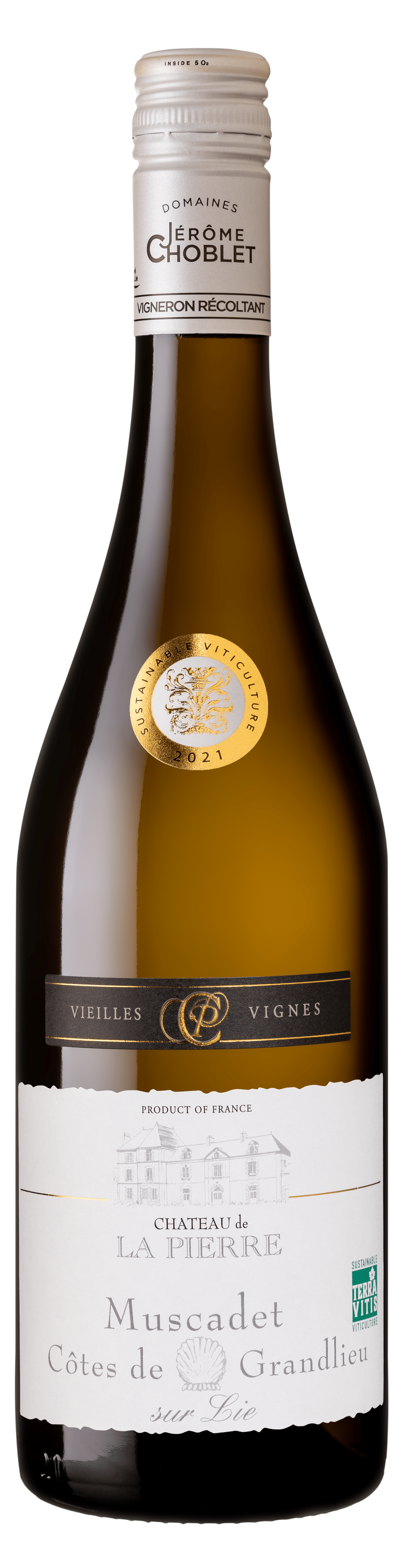 Domaine des Herbauges - Domaine des Herbauges Muscadet Côtes de Grandlieu/Lie Chateau de la Pierre