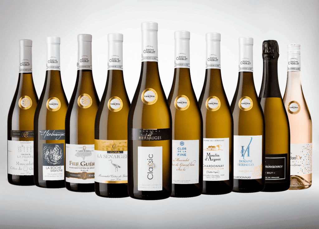 wine range By Domaine Herbauges