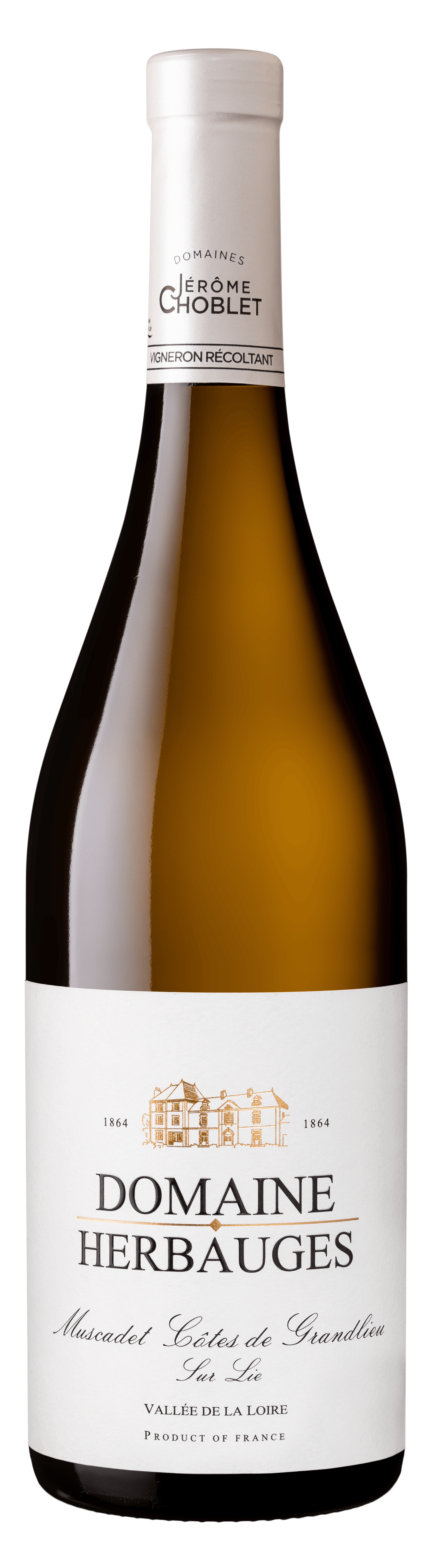 Domaine des Herbauges - Domaine Herbauges Muscadet Côtes de GrandLieu