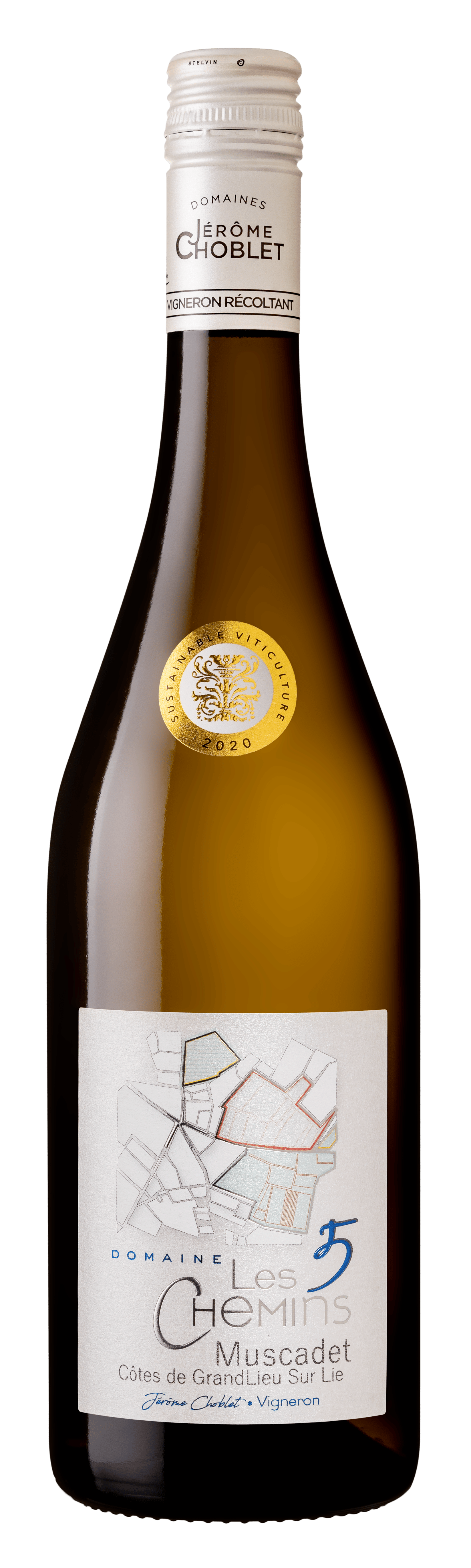 Domaine des Herbauges - Domaine des 5 Chemins Muscadet Côtes de GrandLieu Sur Lie