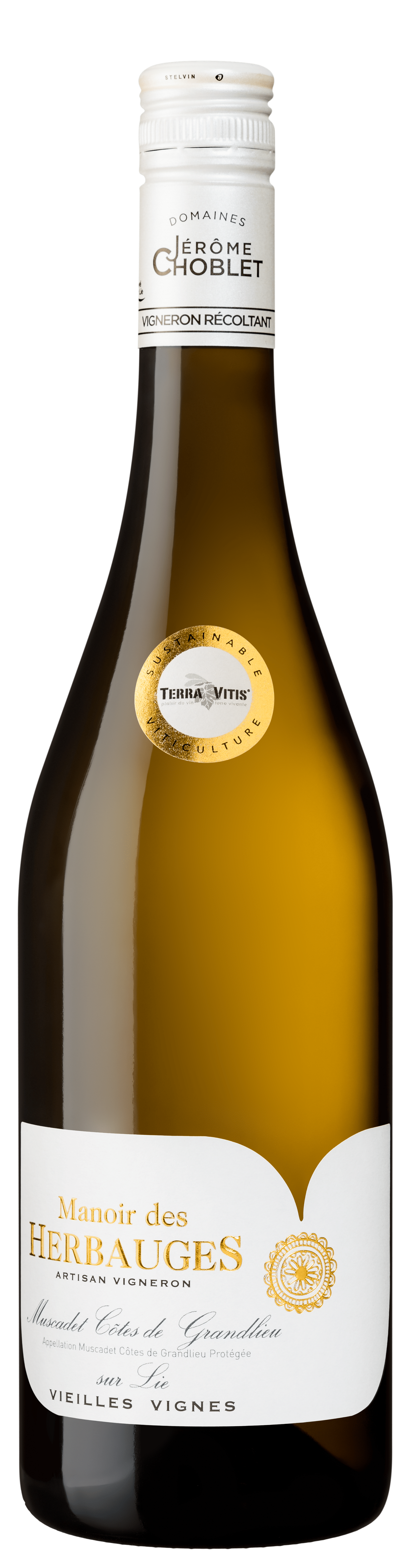Vin blanc - Muscadet Côte de Grandlieu sur lie