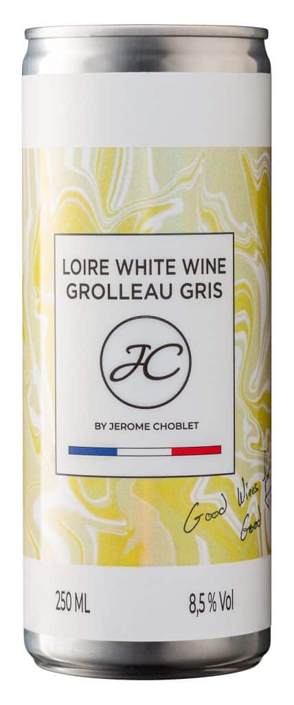 loire white wine grolleau gris jaune irise