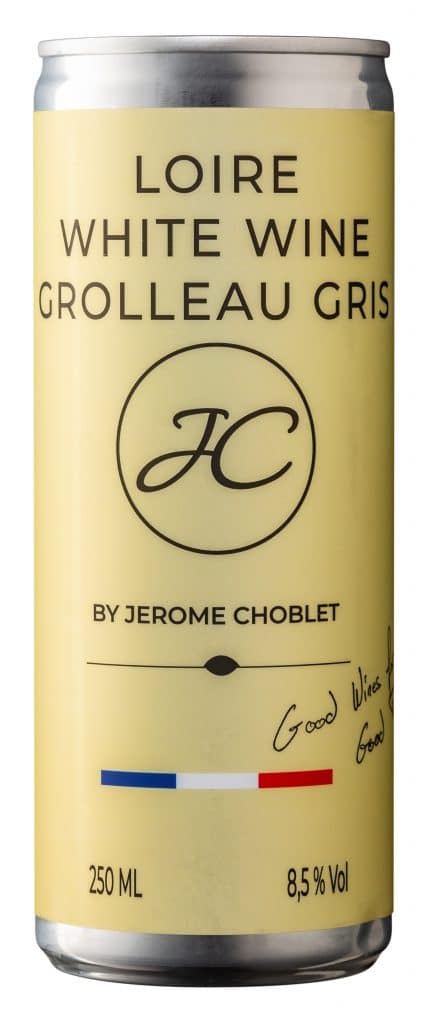 loire white wine grolleau gris jaune mat