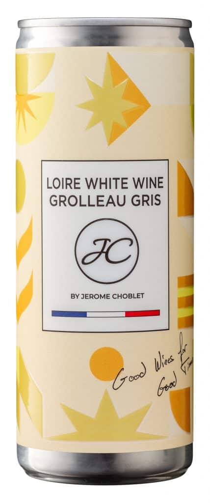 loire white wine grolleau gris jaune relief