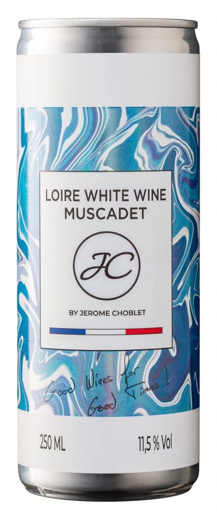 loire white wine muscadet bleu irise