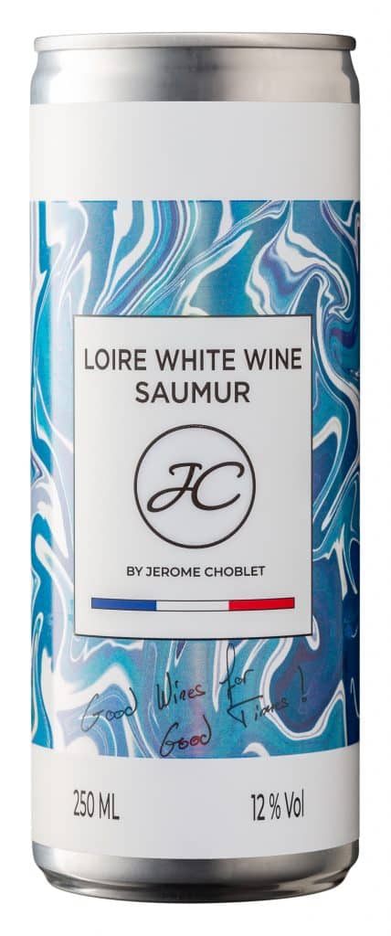 loire white wine saumur bleu irise