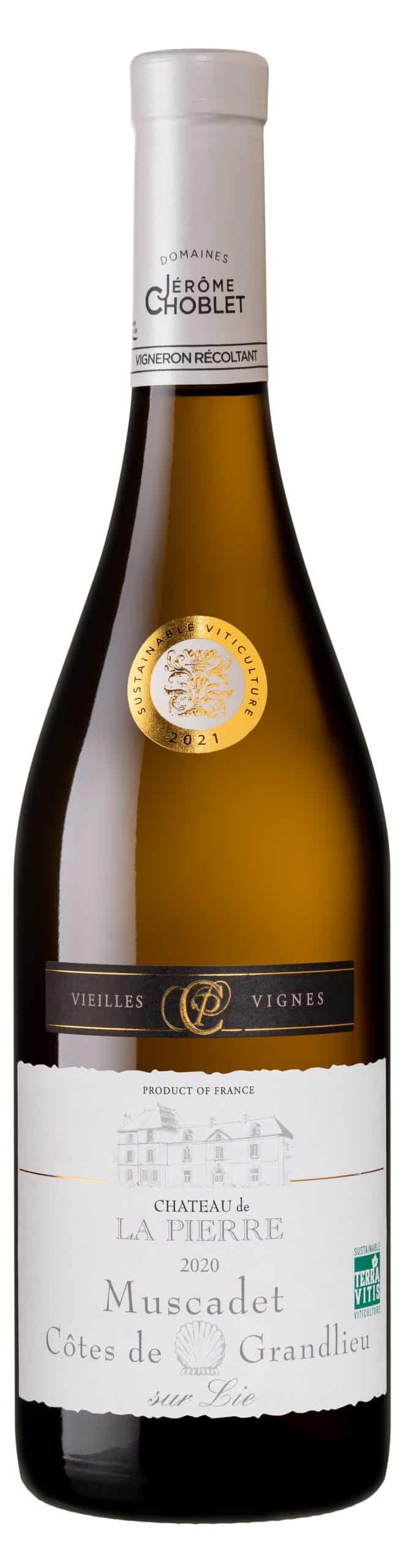 Vin blanc - Muscadet Côte de Grandlieu sur lie