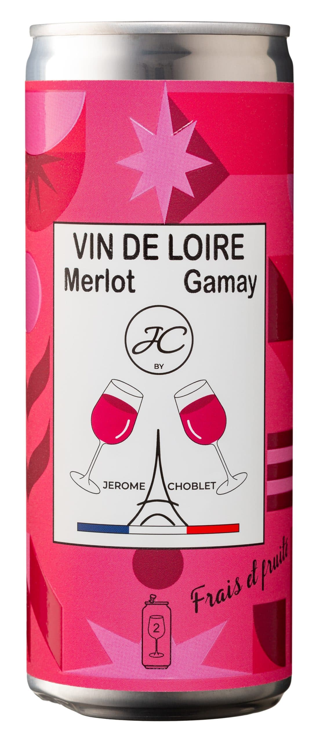 Domaine des Herbauges - VIN DE LOIRE CAN BY JC Merlot / Gamay
